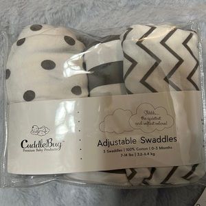 Swaddles pack of 3 new